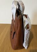 Leather backpack