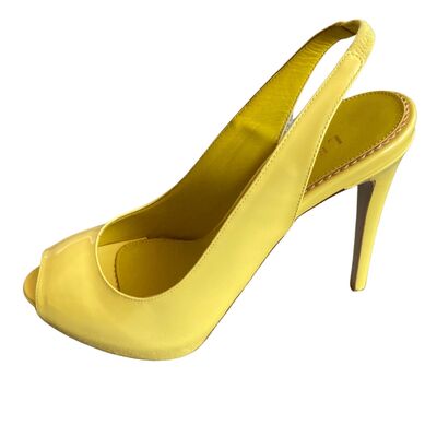 Leather Peep toe Shoes