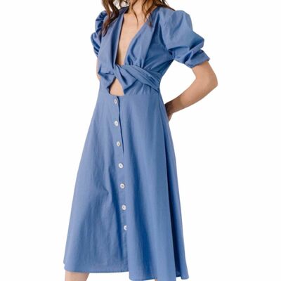 Linen Midi dress