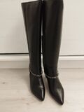 Leather High heel Boots