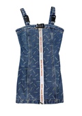 Denim mini dress