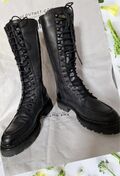 Leather Biker Boots