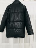 Synthetic leather Puffer