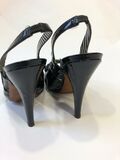 Patent Slingback Shoes