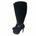 Suede Knee high Boots