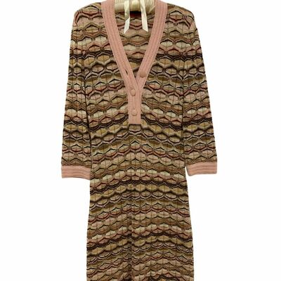 Wool midi dress