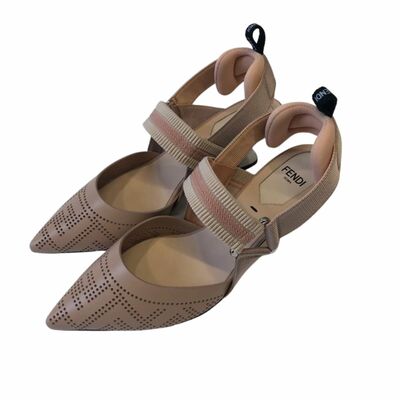 Leather Slingback Shoes