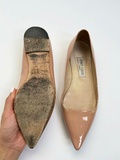 Patent nude flats