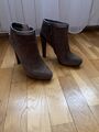 Suede ankle boots