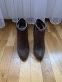 Suede ankle boots