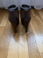 Suede ankle boots