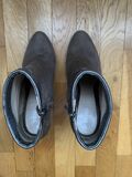 Suede ankle boots