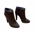 Suede ankle boots