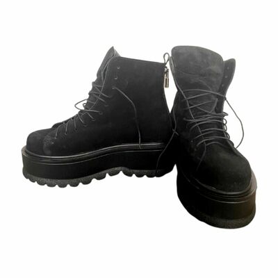Suede ankle boots