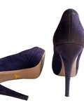Purple pumps
