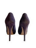 Purple pumps