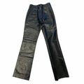 Leather Flare Pants