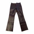 Leather Flare Pants