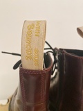 Burgundy boots