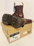 Burgundy boots