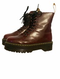 Burgundy boots