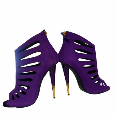 Suede High heels Sandals