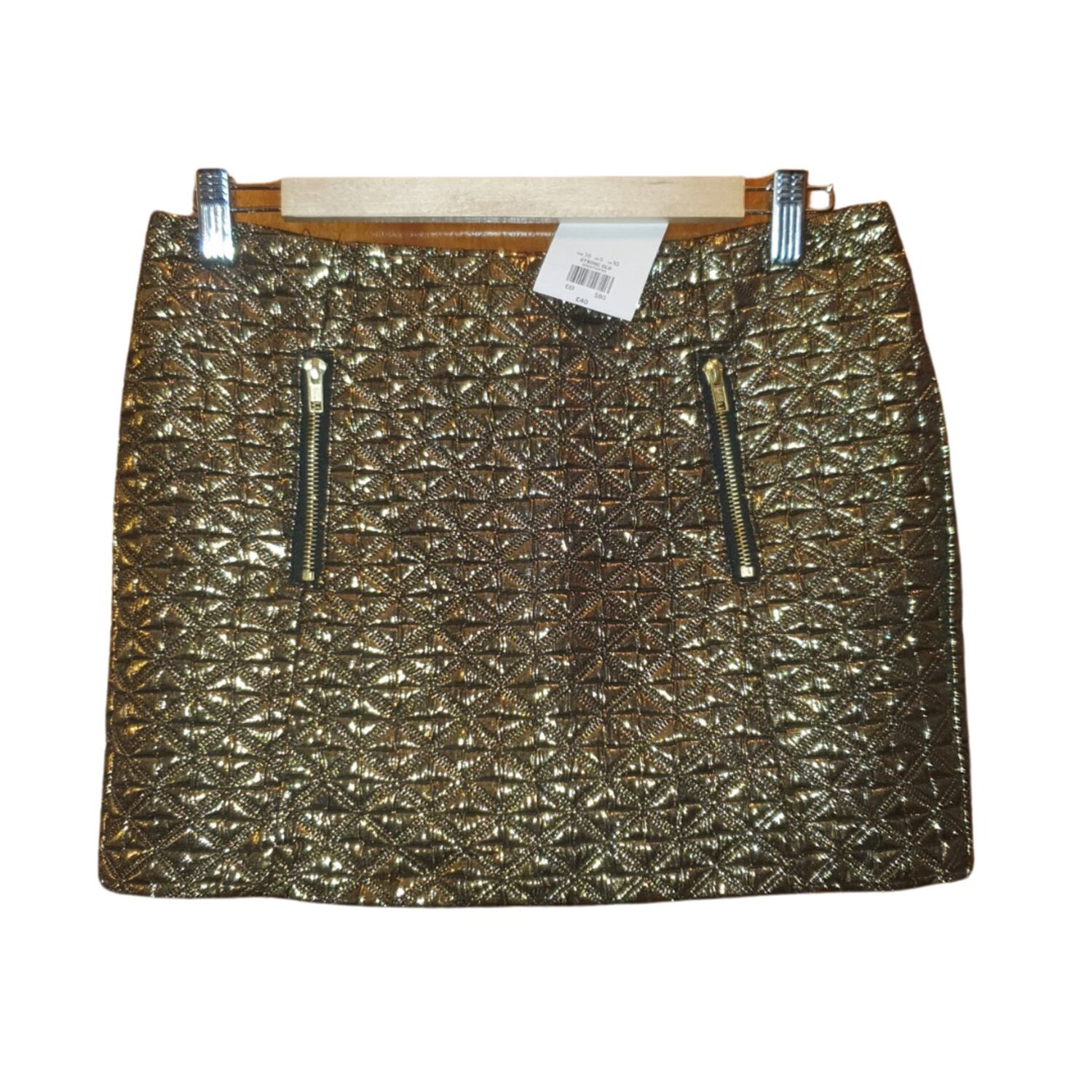 Polyester Mini Skirt Topshop UK 10 buy pre owned at 30 EUR