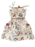 Floral print summer dress