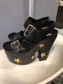 Leather Platform Sandals