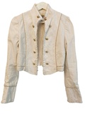 Ivory denim jacket