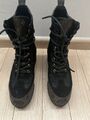 Leather ankle boots