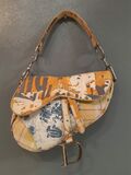 Canvas Saddle Bag