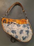 Canvas Saddle Bag