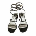 Satin Strappy Sandals
