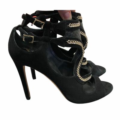 Suede High heels Sandals