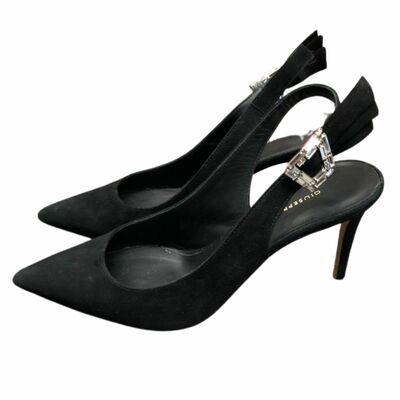 Suede Slingback Shoes