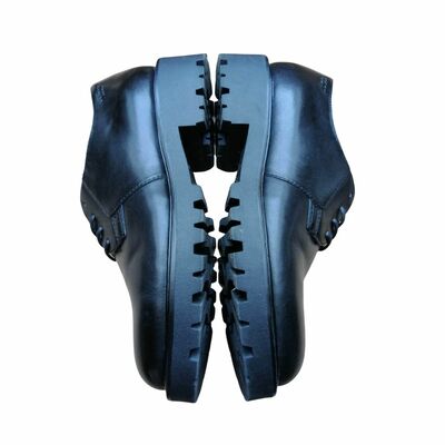 Leather oxford shoes