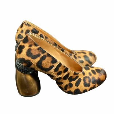 Leather High-heels Shoes