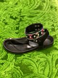 Leather Flat Sandals