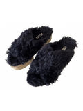 Fur Platform Espadrilles