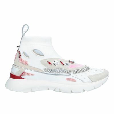 Embellished sock sneakers store