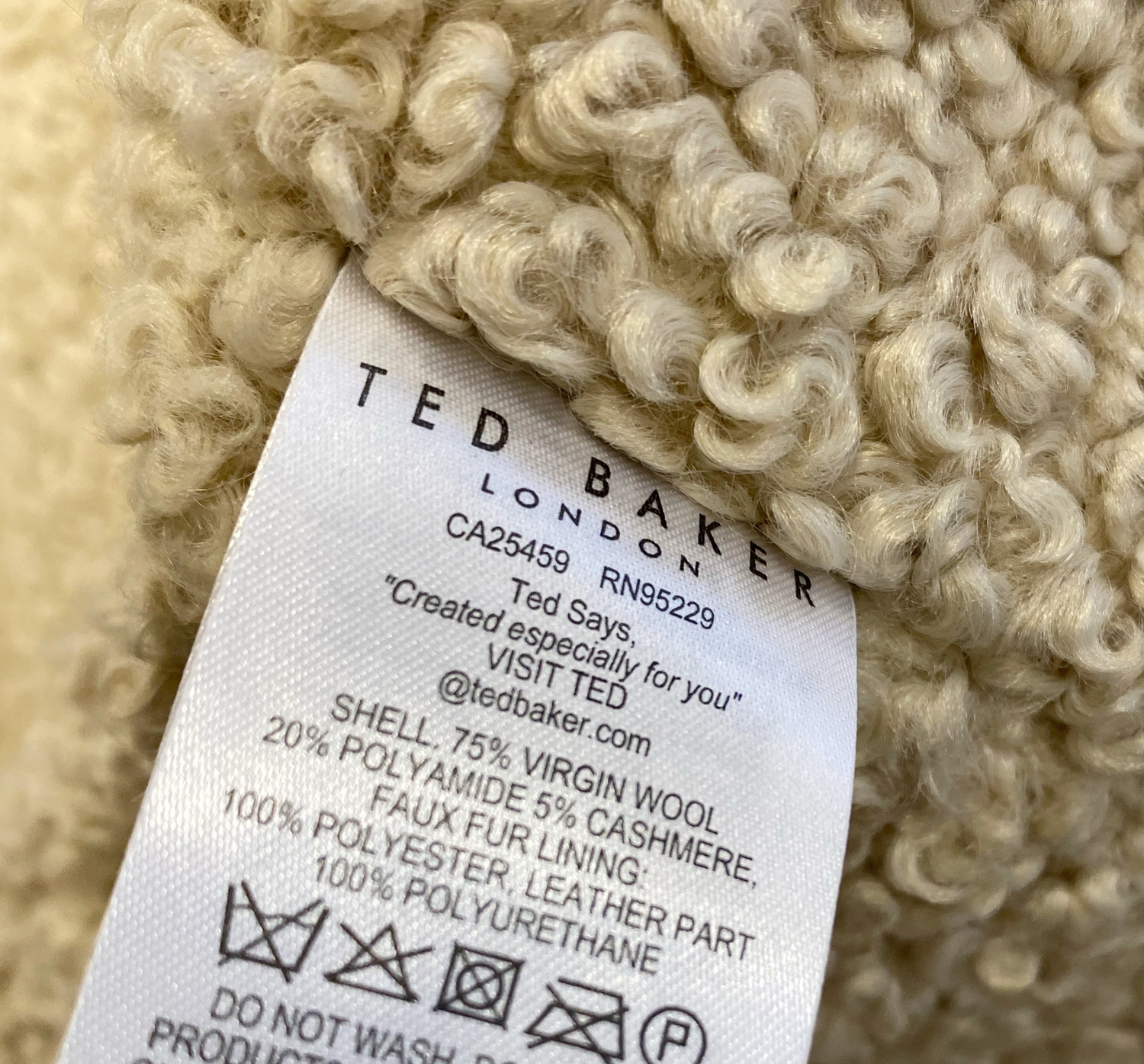 Ted baker ca25459 rn95229 jacket sale