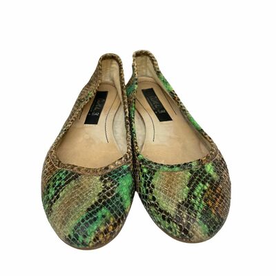 Leather Ballet flats