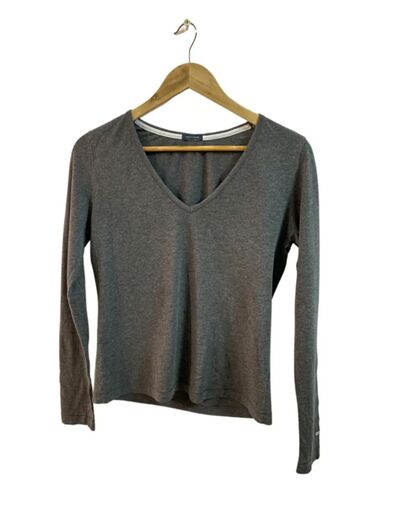 Cotton V-neck Top