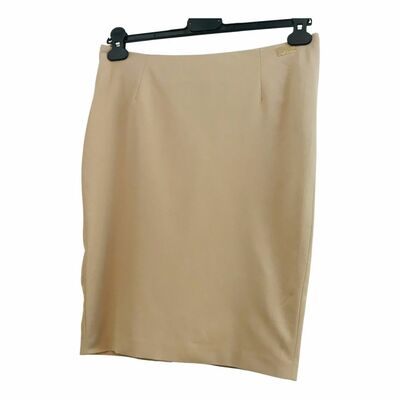 Synthetic Knee-lengh Skirt