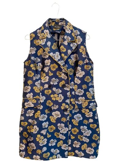 Brocarde floral vest