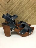 Leather Platform Sandals