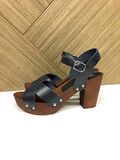 Leather Platform Sandals