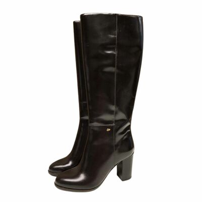 Leather Knee high boots