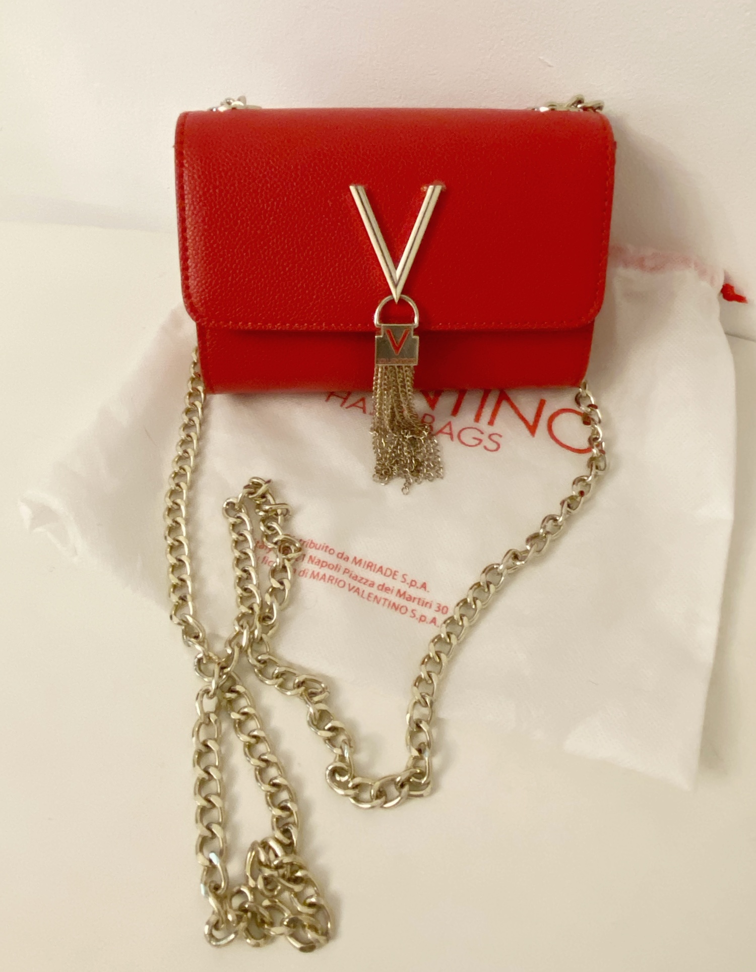 Synthetic Clutch Handbags Valentino by Mario Valentino, buy pre-owned at 67  EUR